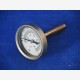 Bi-metal thermometer, 0-120° C, 50 mm diam
